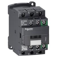 Schneider Electric LC1D09EHE КОНТАКТОР D 3P AC3 440В 9A, КАТУШКА УПР. 48-130В AC/DC, ЗАЖИМ ПОД ВИНТ