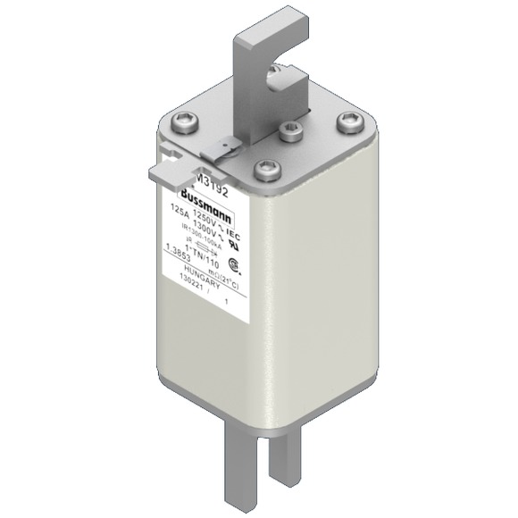 170M3192 Быстрый предохранитель 125A 1250V 1*TN/110 AR CU