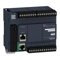 Schneider Electric TM221CE24T КОМПАКТНЫЙ БАЗОВЫЙ БЛОК M221-24IO ТРАНЗИСТ ИСТОЧНИК ETHERNET