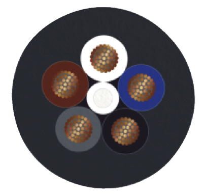 Phoenix contact 1407257 SAC-5P-M12MS/10,0-28X OD Кабель для датчика / исполнительного элемента