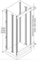 ABB EM1802 Стойки каркаса(4 шт)+промежуточные(2шт) для установки ячеек H=1800мм