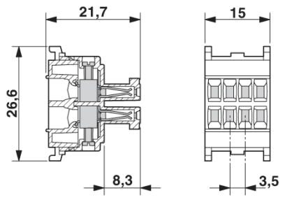 Phoenix contact 1623598 VC-M-T2/10() S822 NZ:TS02 Комплект соединителей и сальников