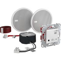 Schneider Electric MGU70.566.18 UNICA АУДИОСИСТЕМА BLUETOOTH, БЕЛЫЙ