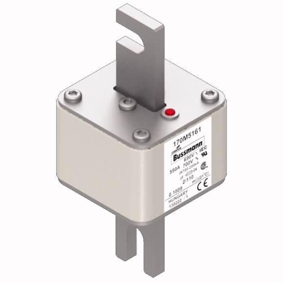 170M5161 Быстрый предохранитель 550A 690V 2/110 AR UC