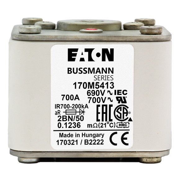 170M5413 Быстрый предохранитель 700A 690V 2BN/50 AR UC