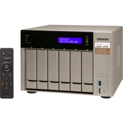 Сетевое хранилище Qnap TVS-673e-8G