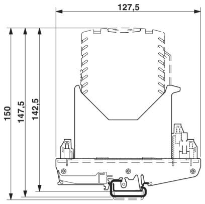 Phoenix contact 2865146 UM122-2FLK14/EX-MB/8/IN/S7 Базовый клеммный блок