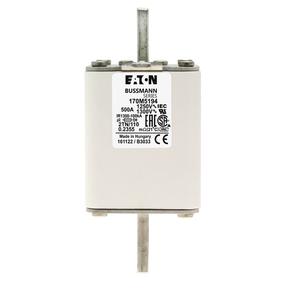 170M5194 Быстрый предохранитель 500A 1250V 2TN/110 AR CU