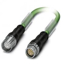 Phoenix contact 1619296 K-17-M23 M9/5,0-E01/M23 F8 Штекерный разъем, пластиковая заливка с обеих сторон