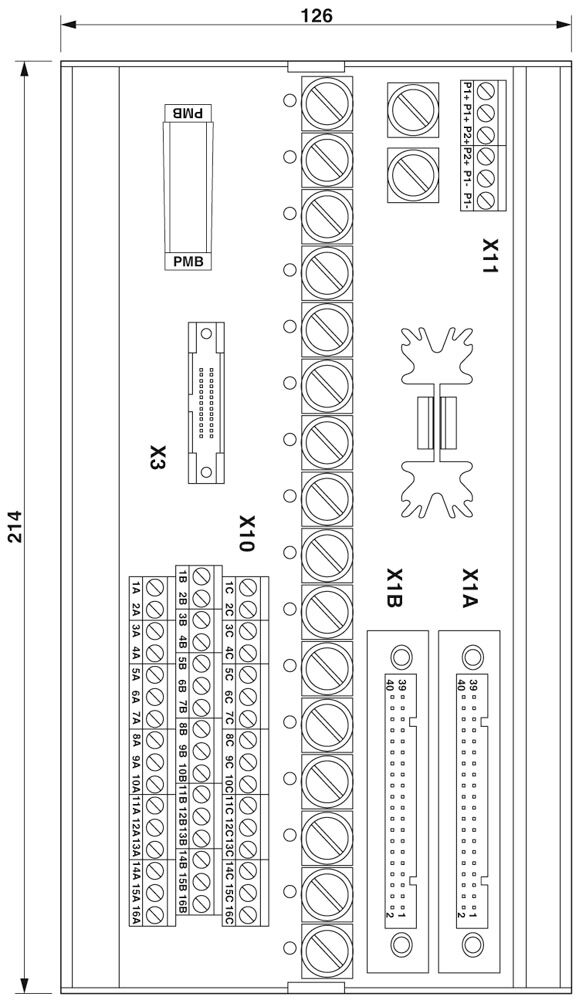 Phoenix contact 2314273 FLKMS-KS40/SI/AI16/YCS Пассивный модуль