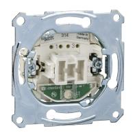 Schneider Electric MTN3637-0000 MERTEN МЕХАНИЗМ перекрестного 1-клавишного выключателя с подсветкой 16AХ, QF