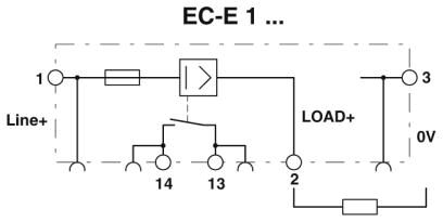 Phoenix contact 903023 EC-E1 1A Электронный защитный выключатель