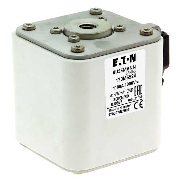 170M6524 Быстрый предохранитель 1100A 1000V 3BKN/80 AR