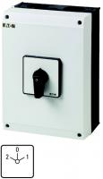 223014 Переключатель, контакты: 8, 100 A, Передняя панель: 2-0-1, 60 °, с фиксацией, Монтаж на поверхность (T5-4-88/I5)