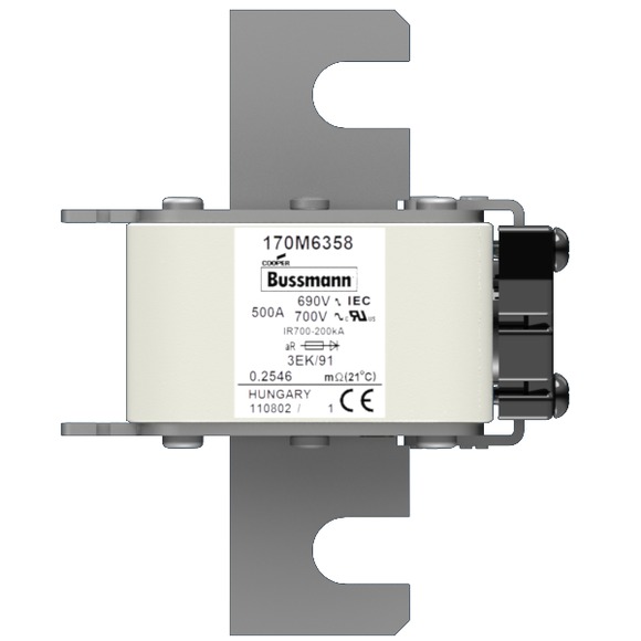 170M6358 Быстрый предохранитель 500A 690V 3EK/91 AR UC