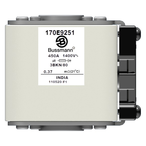 170E9251 Быстрый предохранитель 450A 1400V 3BKN/80 AR