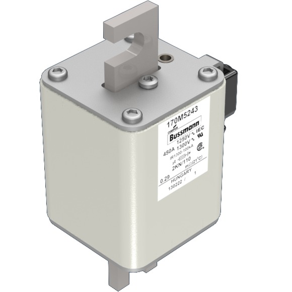 170M5243 Быстрый предохранитель 450A 1250V 2KN/110 AR CU