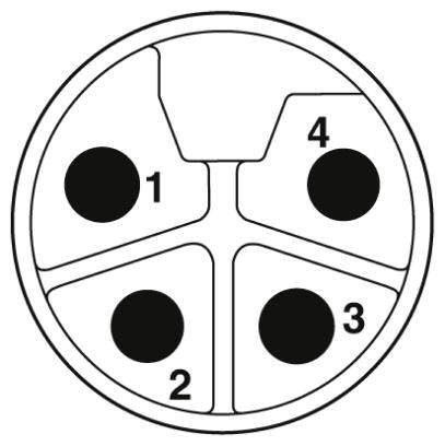 Phoenix contact 1425032 SAC-4P-M12MRL/10,0-105 Силовой кабель