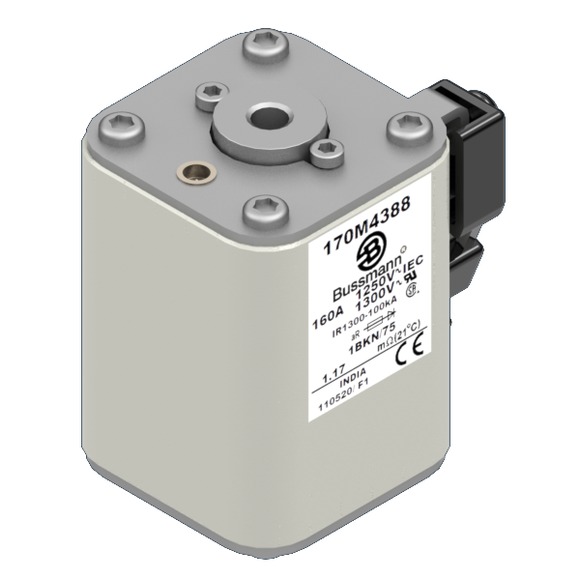 170M4388 Быстрый предохранитель 160A 1250V 1BKN/75 AR CU