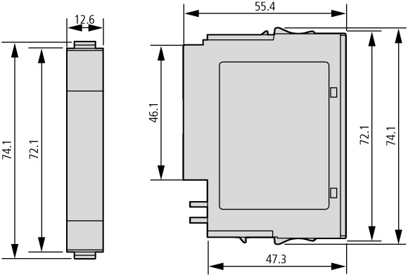 140146 Модуль аналогового вывода, XI / ON 24VDC, 2AO ( 0/4-20 мА ) (XN-2AO-I(0/4...20MA))