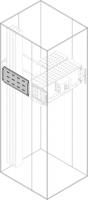 ABB 1STQ008909A0000 Перегородка верт.боковая H=300мм D=900мм