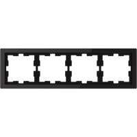 Schneider Electric MTN4040-6503 MERTEN D-Life РАМКА 4-постовая, ЧЕР. ОНИКС