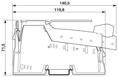 Phoenix contact 2819765 IB IL INC-IN-2MBD-PAC Функциональные клеммные модули Inline