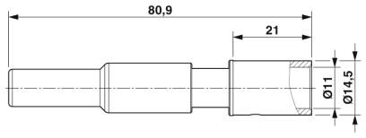 Phoenix contact 1607915 SL-1CKP050 Обжимной контакт