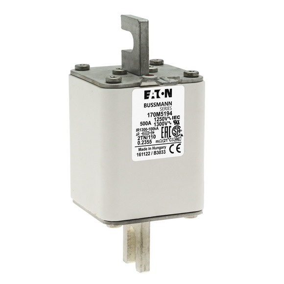 170M5194 Быстрый предохранитель 500A 1250V 2TN/110 AR CU