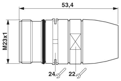 Phoenix contact 1598699 RC-12S1N129092 Переходные соединители