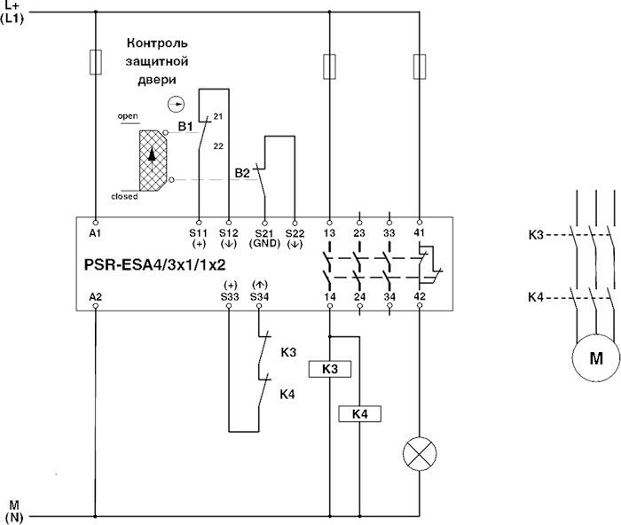 Phoenix contact 2963941 PSR-SPP- 24UC/ESA4/3X1/1X2/B Реле безопасности