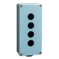 Schneider Electric XAPM3504 КНОПОЧНЫЙ ПОСТ МЕТАЛ. 4 ОТВ. 80Х175 XAPM3504