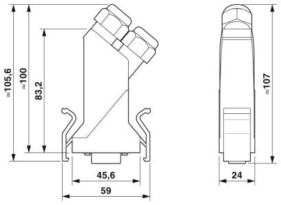 Phoenix contact 1405523 VS-09-PROFIBUS-SC-BK Штекерный соединитель D-SUB