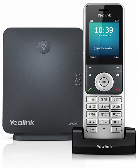 Yealink W60P - беспроводной DECT телефон