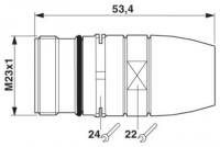 Phoenix contact 1597968 RC-12P2N129091 Переходные соединители