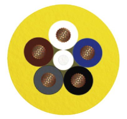 Phoenix contact 1424958 SAC-5P-10,0-547/FS SCO BK Кабель для датчика / исполнительного элемента