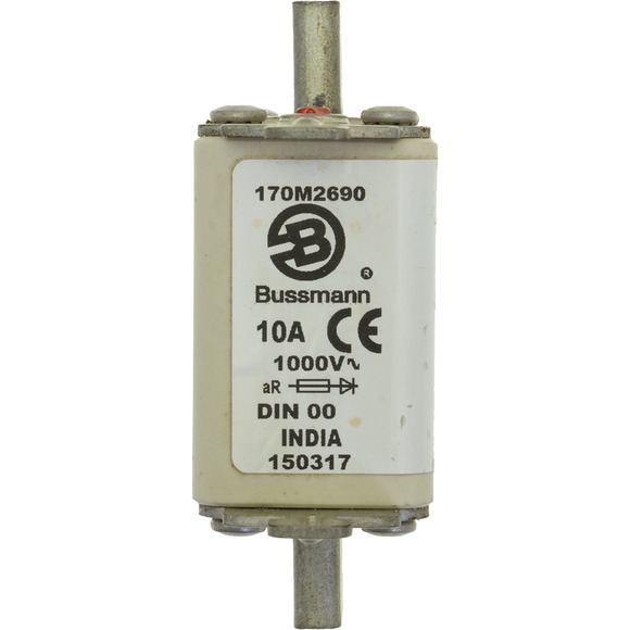 170M2690 Быстрый предохранитель 10A 1000V DIN 00 AR