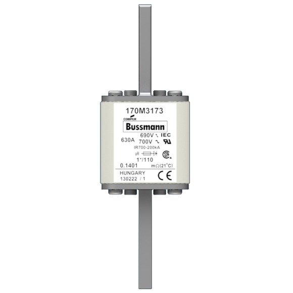 170M3173 Быстрый предохранитель 630A 690V 1*/110 AR UC
