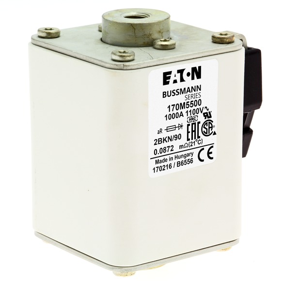 170M5500 Быстрый предохранитель 1000A 1100V 2BKN/90 AR