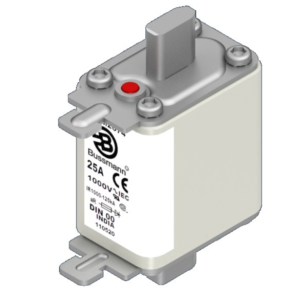 170M2675 Быстрый предохранитель 32A 1000V DIN 00 AR
