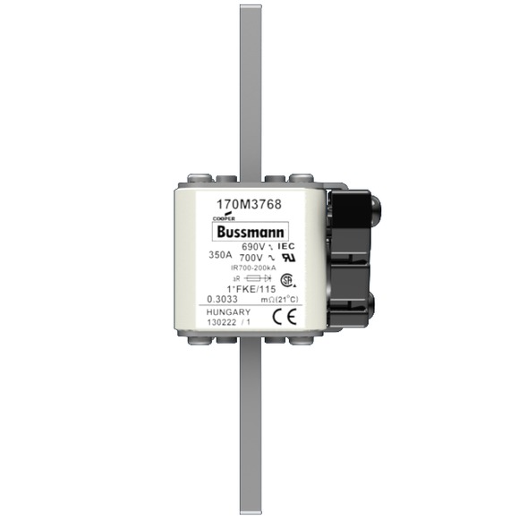 170M3768 Быстрый предохранитель 350A 690V 1*FKE/115 AR UC