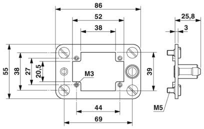Phoenix contact 1586112 HC-B  6-ANDOCK Стыковочные рамы