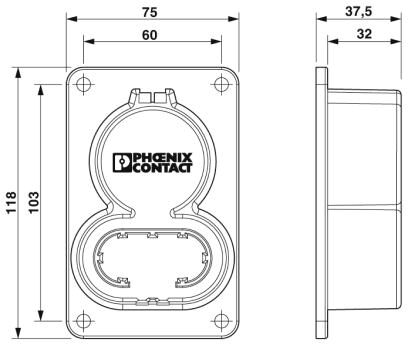 Phoenix contact 1624143 EV-T1CCS-PARK Исходное положение