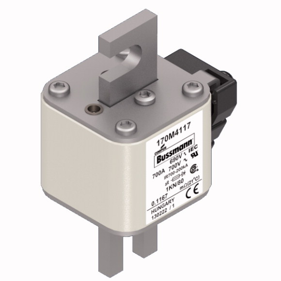 170M4117 Быстрый предохранитель 700A 690V 1KN/80 AR UC