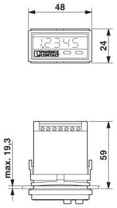 Phoenix contact 2864011 MCR-SL-D-U-I Цифровые индикаторы