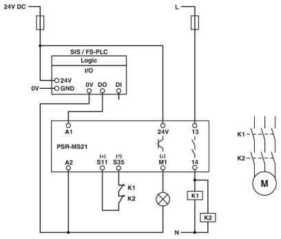 Phoenix contact 2702192 PSR-MS21-1NO-1DO-24DC-SC Реле безопасности