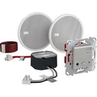 Schneider Electric MGU70.566.30 UNICA TOP АУДИОСИСТЕМА BLUETOOTH, АЛЮМИНИЙ