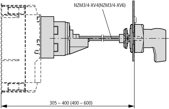 283473 Привод для параллельного управления, PN3 (PN3-XPA)