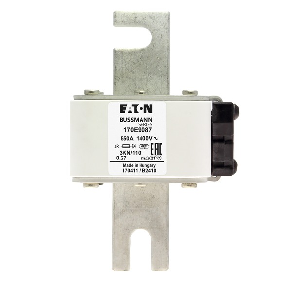 170E9087 Быстрый предохранитель 550A 1400V 3KN/110 AR