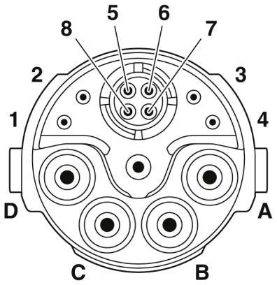 Phoenix contact 1621561 SH-8EPC58AAC00S Аппаратн. соединитель, передняя стенка